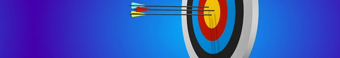 arrows, target, range