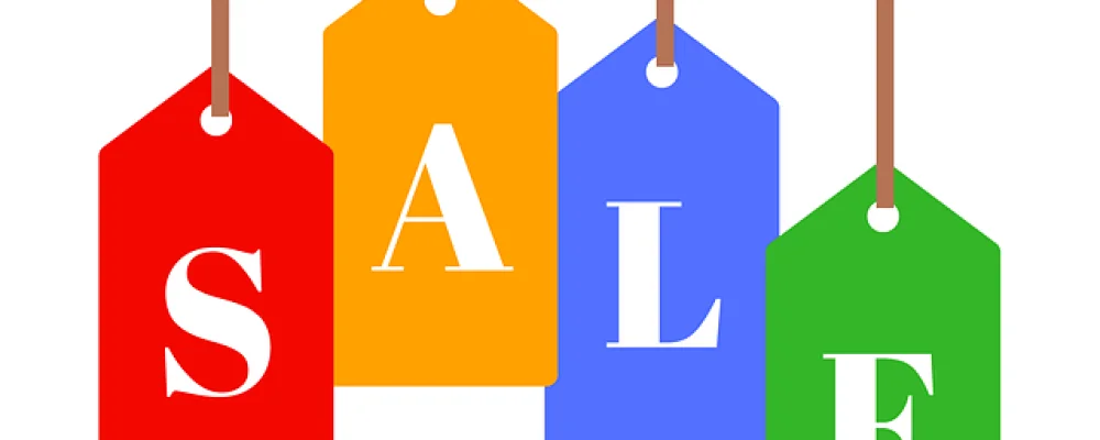 label, sale, icon, ad spend