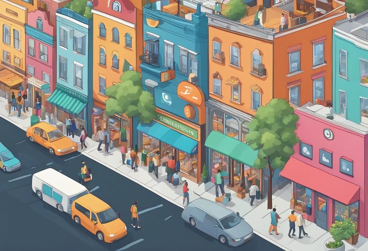 Hyperlocal social media marketing