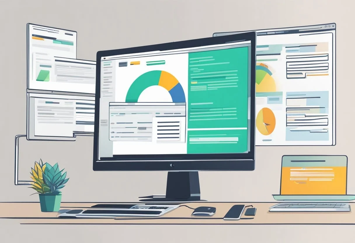 GA4 cross-domain tracking illustration