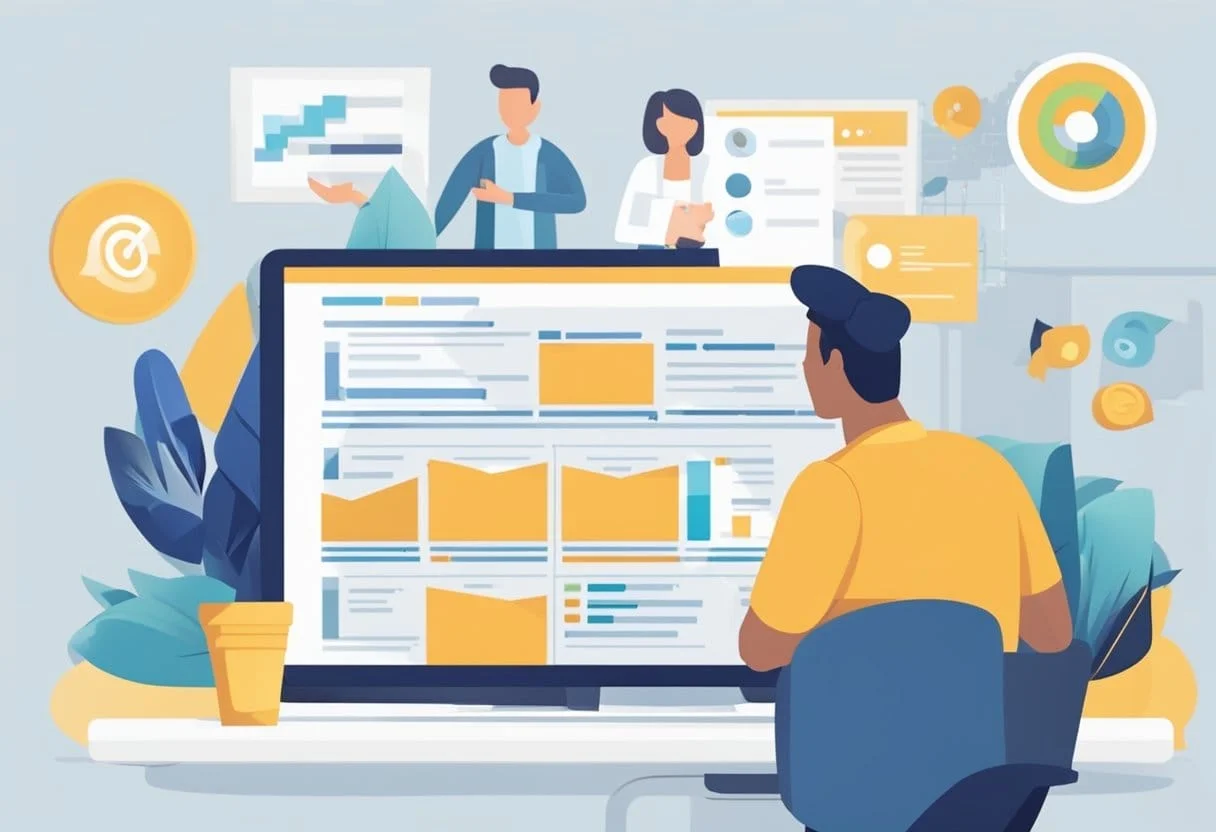 Advertising conclusion illustration