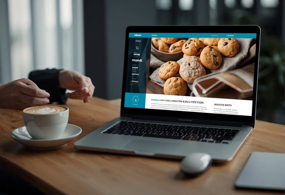 A person interacts with a brand's digital ad without cookies, seamlessly navigating across multiple devices